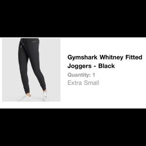 Gymshark x Whitney Simmons Joggers